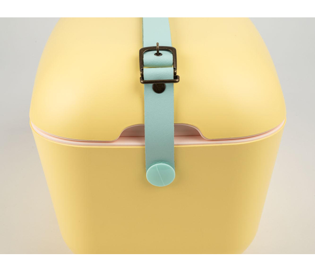 POLARBOX Lodówka turystyczna Polarbox Yellow – Cyan Pop  20L - 1503805 - zdjęcie 2